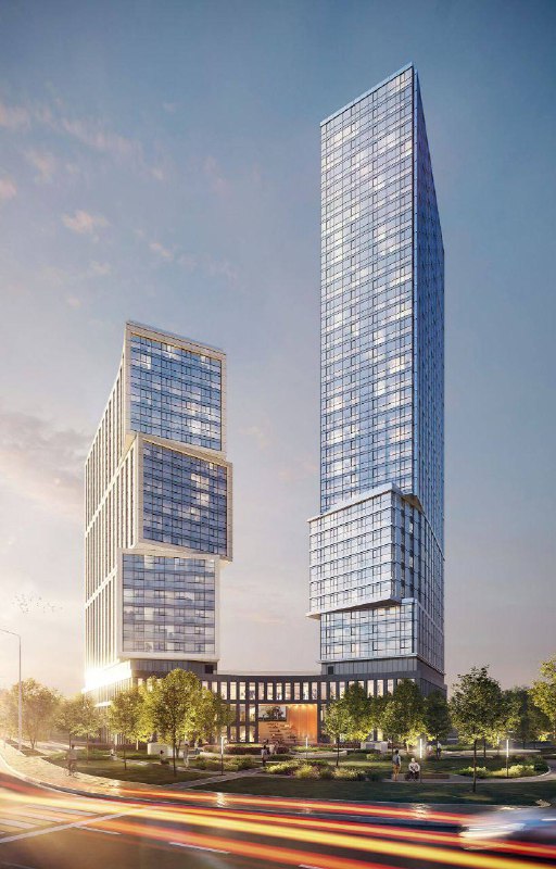 Строительство небоскребов Balance Towers в Самаре приближается к завершению