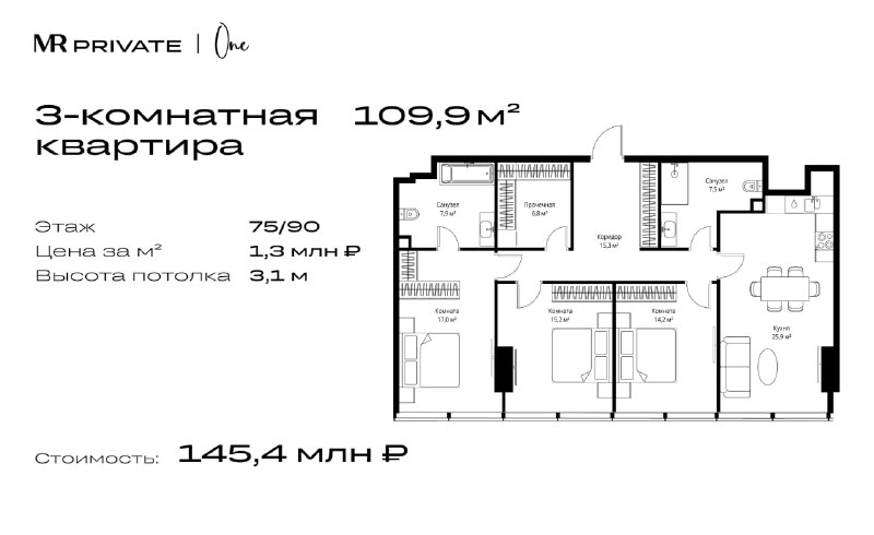 Высотное жильё в Москве-Сити: комфорт и инновации в небоскребе One