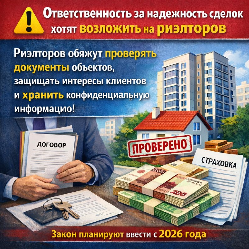 Новые требования к риэлторам и изменения в законодательстве о сделках с недвижимостью