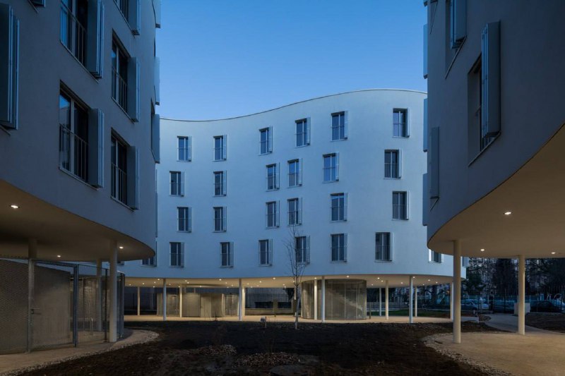 Инновационный социальный жилой комплекс от SANAA в Париже