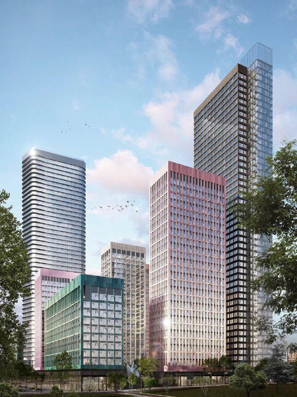 Архитектурный обзор жилого комплекса «Сити Бэй» на Волоколамском шоссе
