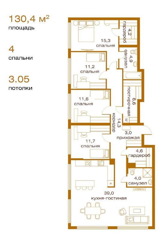 Преимущества приобретения готовых квартир бизнес-класса на примере комплекса Champine