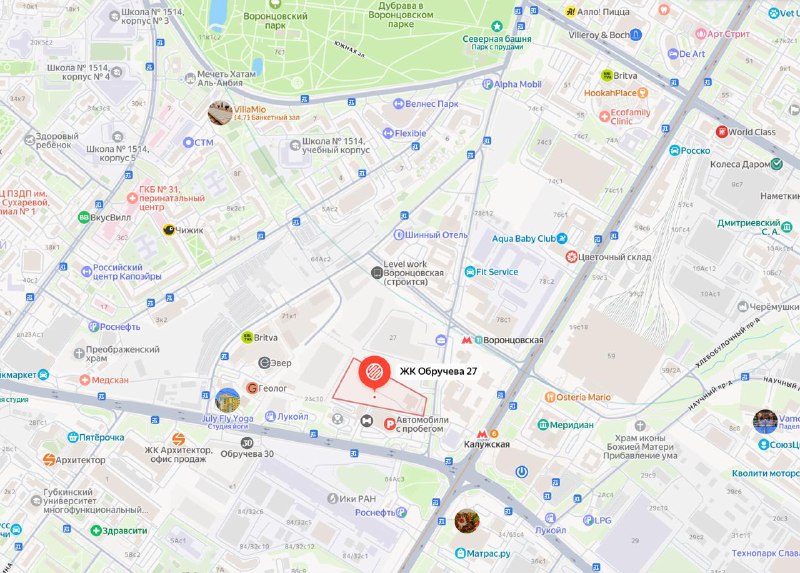 Объявлены продажи новых жилых комплексов в районе Обручевский