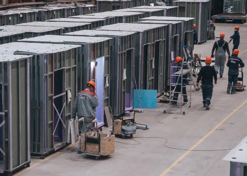 Запуск производства готовых санитарно-технических модулей в Москве