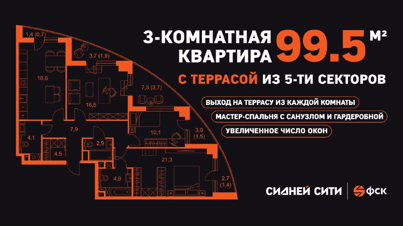 Популярность балконов и террас в современном жилом строительстве