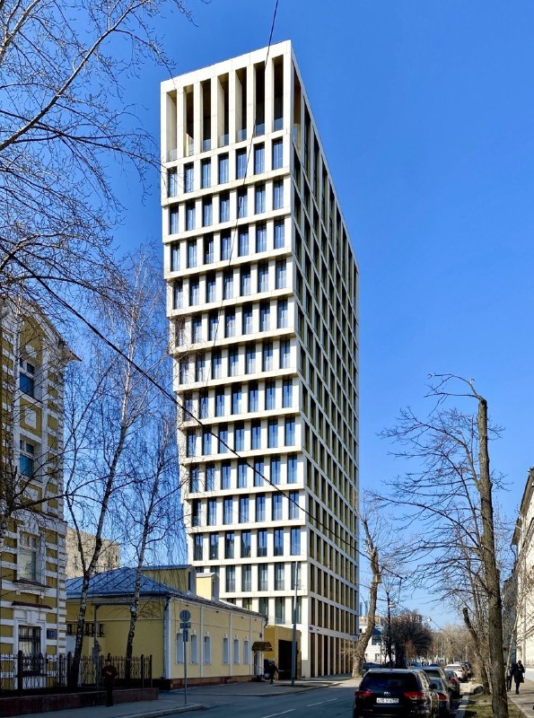 Архитектурное воплощение жилого комплекса «White Khamovniki»