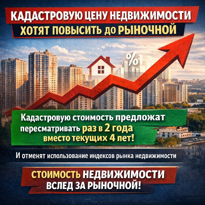 Подготовка к повышению кадастровой стоимости недвижимости и пересмотру налогов Подготовка к повышению кадастровой стоимости недвижимости и пересмотру налогов