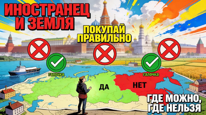 Может ли иностранец купить землю в России: условия и запреты Может ли иностранец купить землю в России: условия и запреты