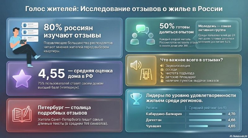 Отзывы о квартирах: что изучают россияне при выборе жилья