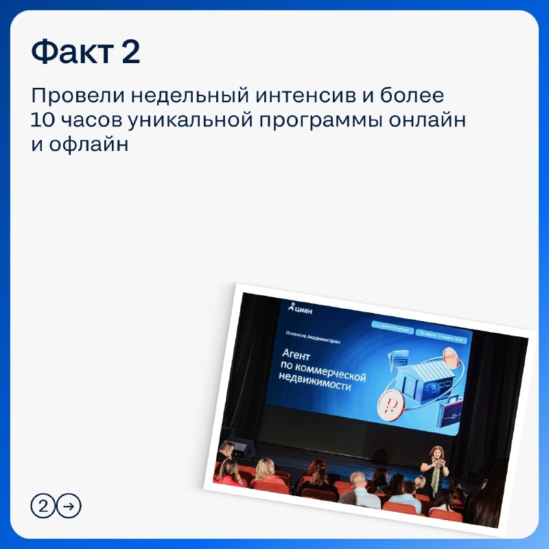 Академия Циан в Санкт-Петербурге: интенсив для частных брокеров коммерческой недвижимости