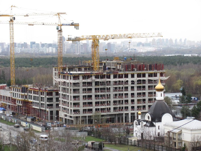 ЖК «Крылатская 33»: темпы монолитных работ и концепция премиум-квартала