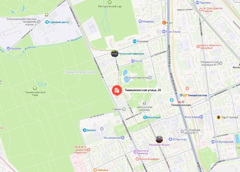 Жилой комплекс у Тимирязевского парка: дом Гиппиуса сохранят