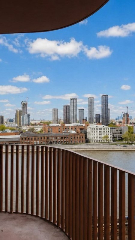 205 м² в Foriver: квартира с видами на Москву-реку и террасой