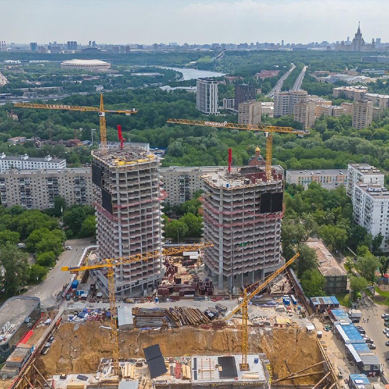 Ход строительства ЖК «Хайдаут»: завершены работы по корпусам 1 и 2 Ход строительства ЖК «Хайдаут»: завершены работы по корпусам 1 и 2