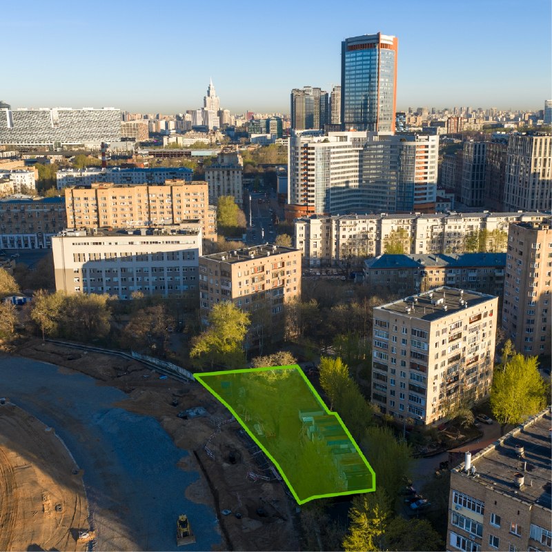 Участок у Белорусской: потенциал под МФК, офис или бутик-отель