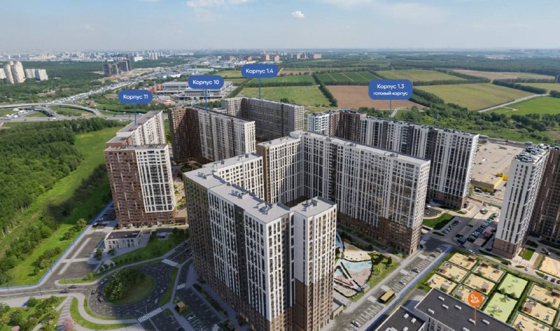 ФСК начала продажи квартир в корпусе 1.4 проекта «1-й Южный»