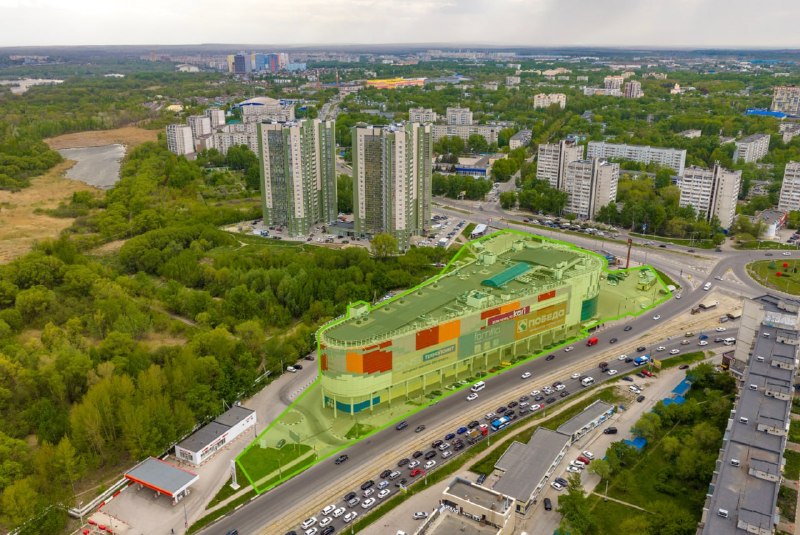 В Ульяновске на торги выставили ТЦ «Пушкаревское кольцо» (30,2 тыс. кв. м)