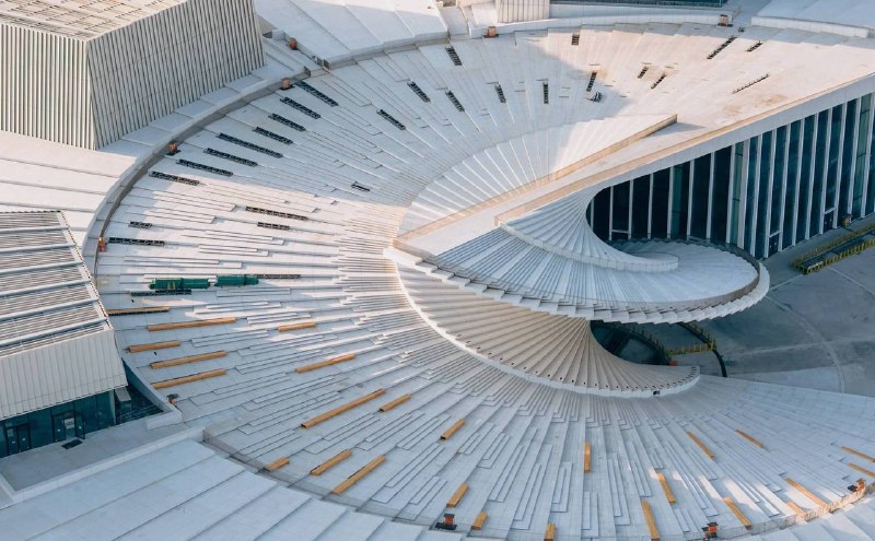 Оперный театр Шанхая Snøhetta: открытие во второй половине 2026 года