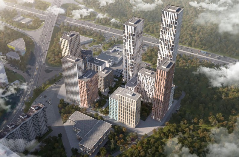 Застройка ТЦ «Арфа» в Куркино: объемы, высота и смена девелопера