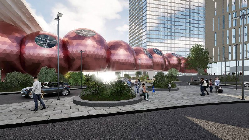 В 2027 году в «Москва-Сити» построят футуристический мост до 90 метров