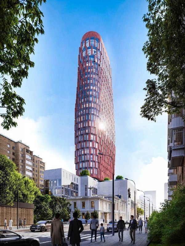 Культурный комплекс с жилой башней в центре Москвы: как обновят Дом кино