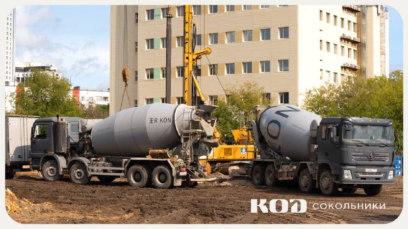 Ход строительства ЖК «КОД Сокольники»: ключевые работы на площадке