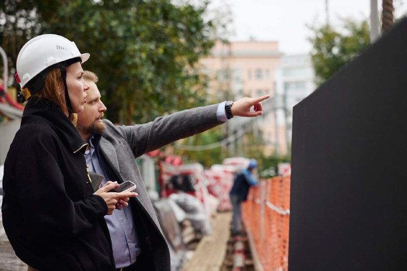 Заливка первого куба бетона небоскреба Bell: премиум-офисы и письмо потомкам