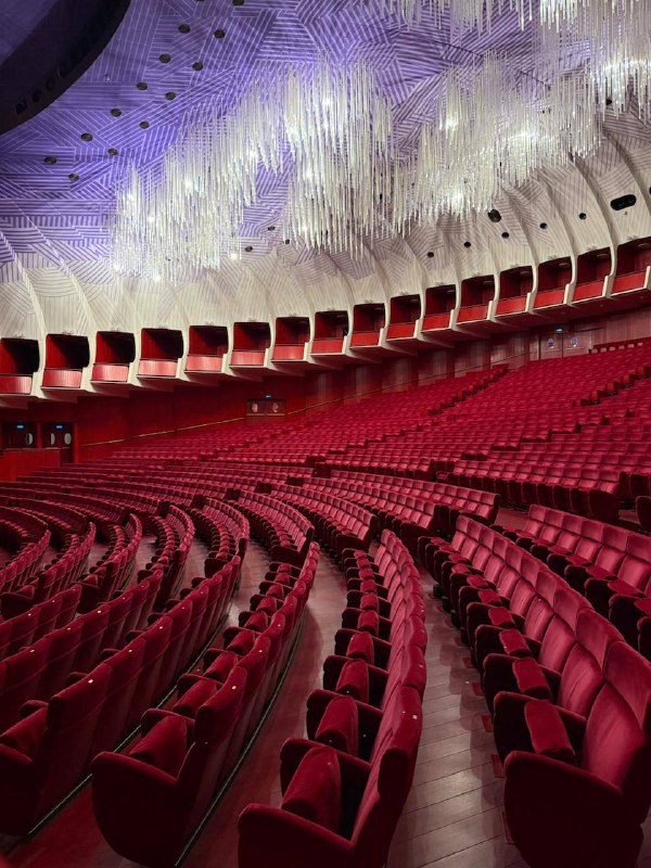 Teatro Regio в Турине: брутальный замысел Моллино и фиолетовый потолок