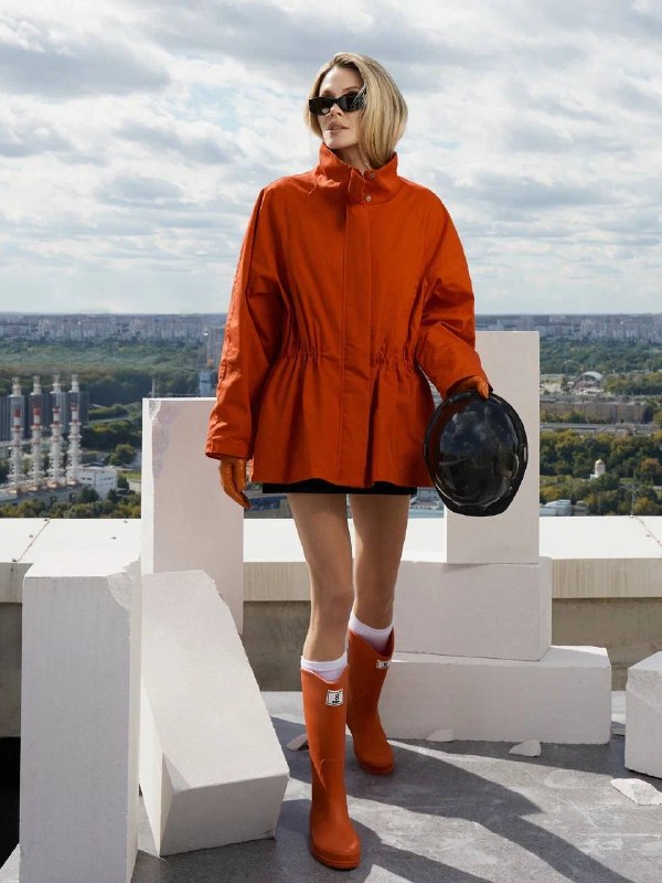 Fashion-съемки на крыше «Скай Гарден» в Москве