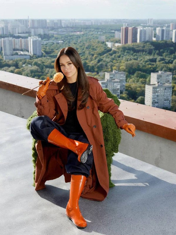 Fashion-съемки на крыше «Скай Гарден» в Москве