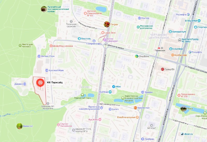ЖК «Парксайд» от ЛСР: вторая очередь в Чертанове Центральном и цены на квартиры