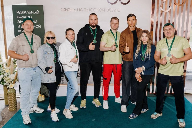 Девелопер «Сияние» выстраивает отношения с брокерами через спорт рядом с проектом «Крылатская 33»