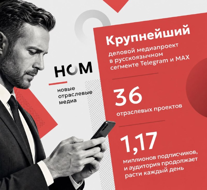 ИД НОМ наращивает сеть отраслевых медиа: 36 проектов и 1,17 млн подписчиков