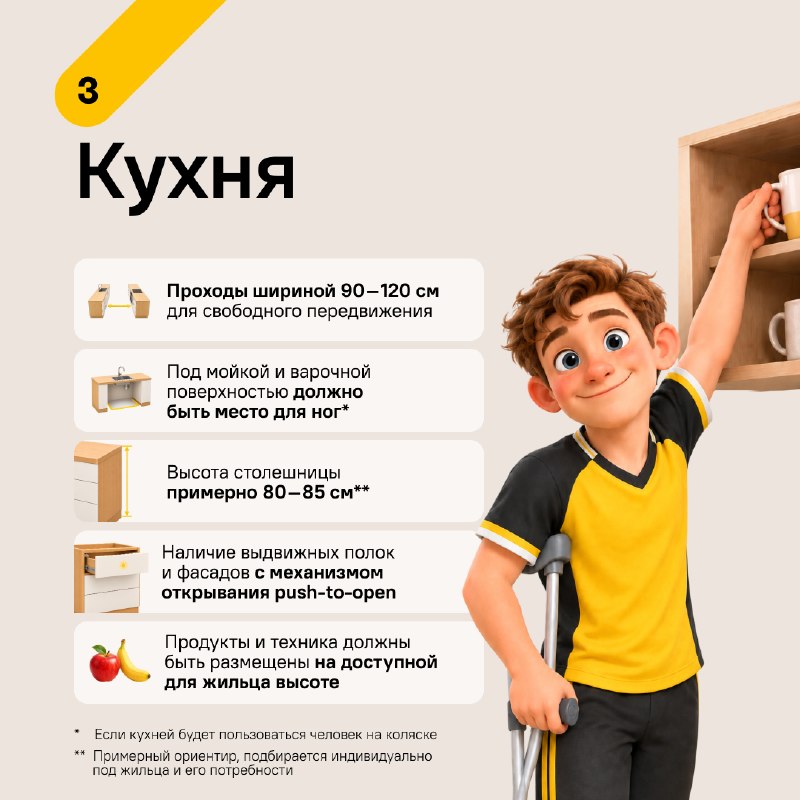 Как сделать квартиру безопасной для маломобильных людей Как сделать квартиру безопасной для маломобильных людей