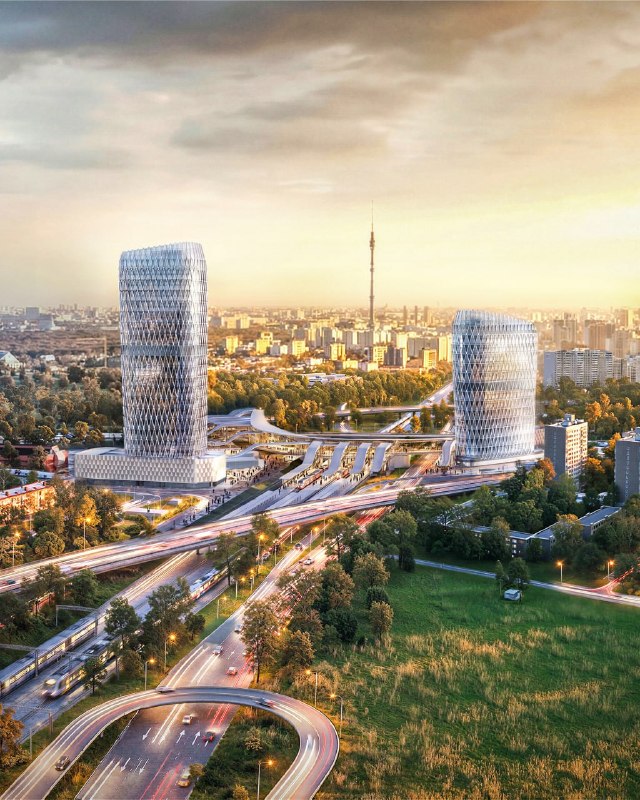 Москва согласовала облик двух бизнес-центров у метро «Петровско-Разумовская»