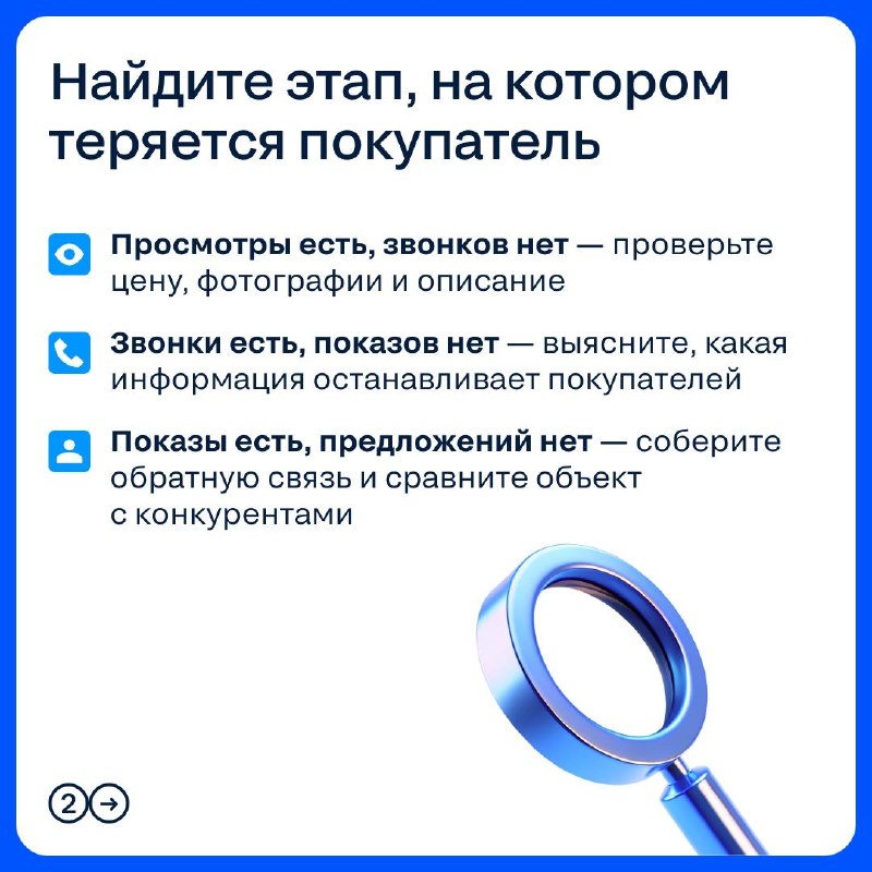 Как отследить воронку просмотров и довести объявление до сделки