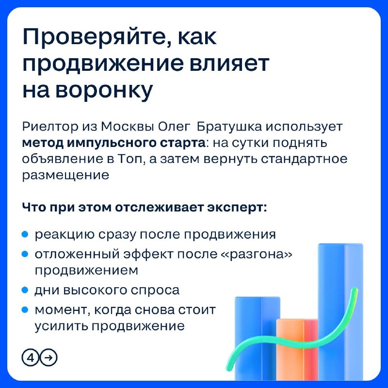 Как отследить воронку просмотров и довести объявление до сделки