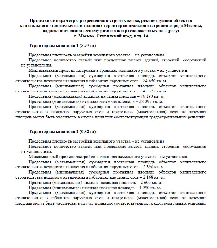 КРТ в ЮАО: четыре проекта на бывших промзонах без жилья
