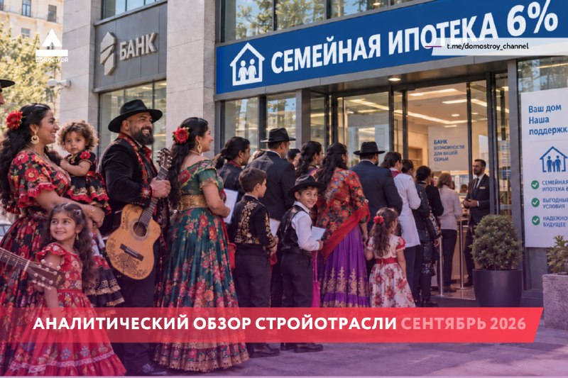 Сентябрьский обзор рынка стройки: ипотечные изменения и кадровые интриги