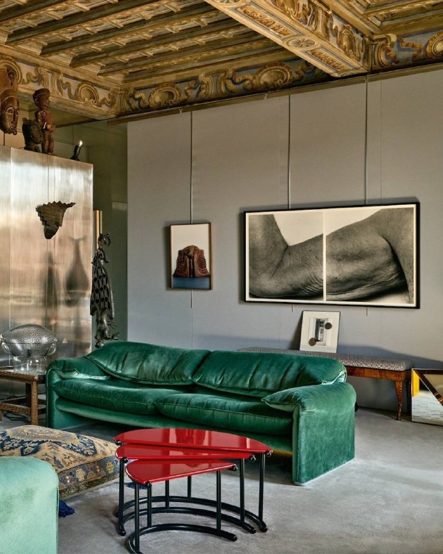 Квартира в Palazzo Sacchetti: как чистая страсть соединяет барокко и современный дизайн