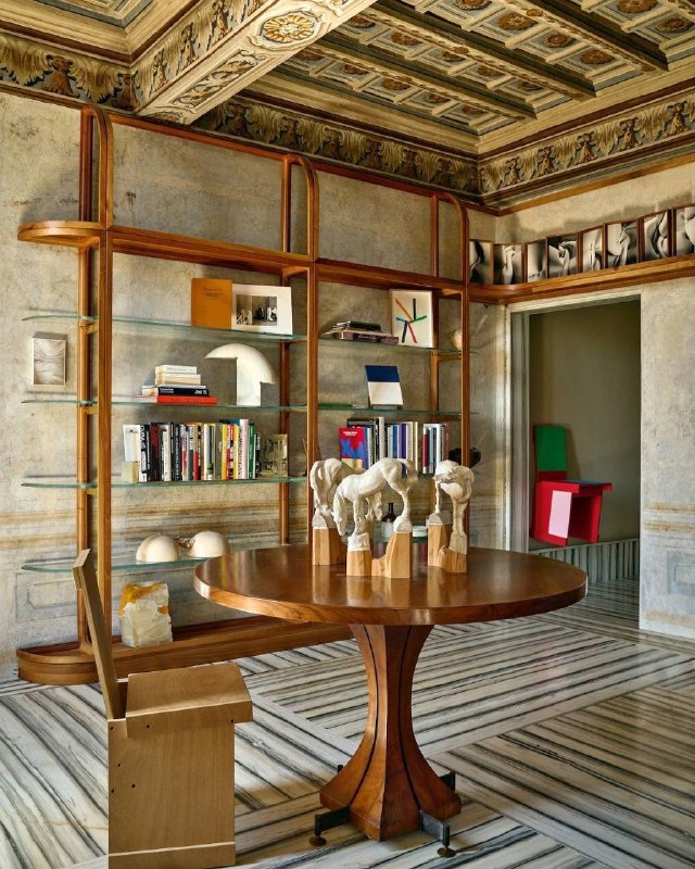 Квартира в Palazzo Sacchetti: как чистая страсть соединяет барокко и современный дизайн