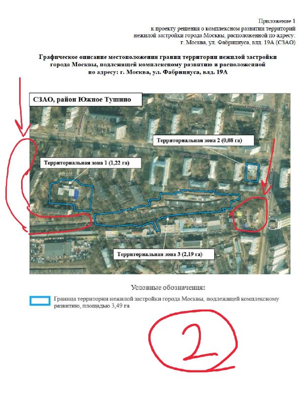 В Южном Тушино выставили на торги очередной проект КРТ