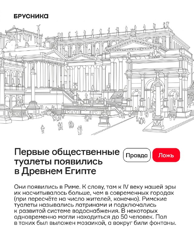 Пять фактов об истории общественных туалетов