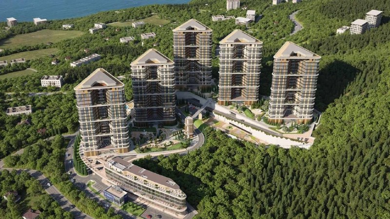 Видовые квартиры в Новой Ливадии: сити-курорт и планировки для семьи