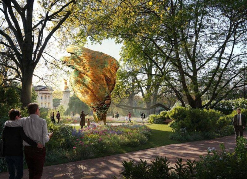 Мемориал королевы Елизаветы II в Сент-Джеймсском парке: стеклянный мост и новый ландшафт