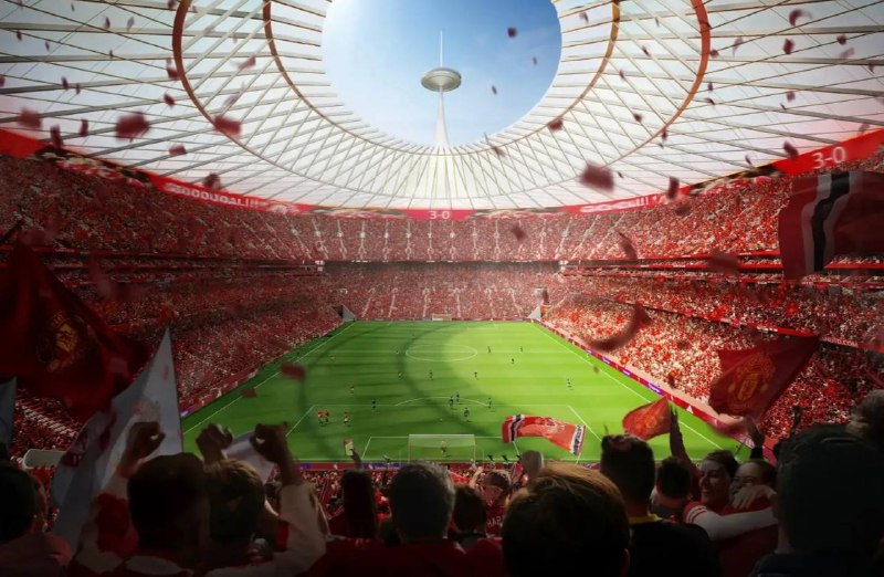 Стадион Manchester United на 100 тысяч: проект New Trafford от Foster Partners