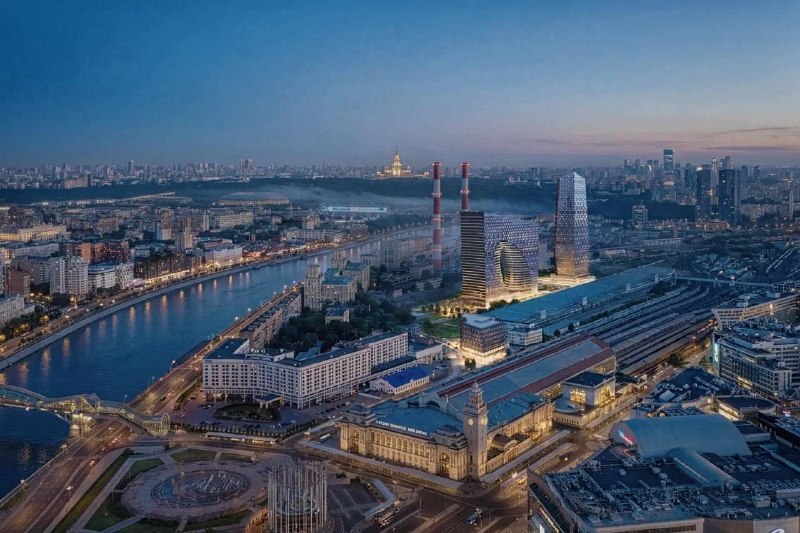 Концепция застройки Киевского грузового двора РЖД согласована в Москве